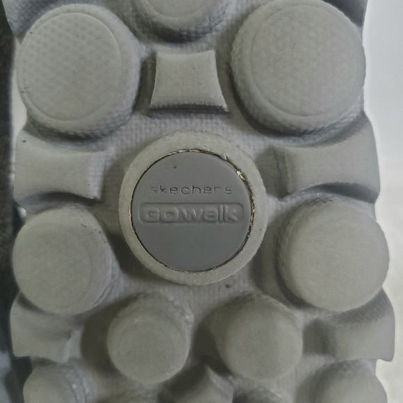 SKECHERS Go Walk Affix Gray Tweed Slip On Walking Shoes Size 7 - Picture 10 of 11